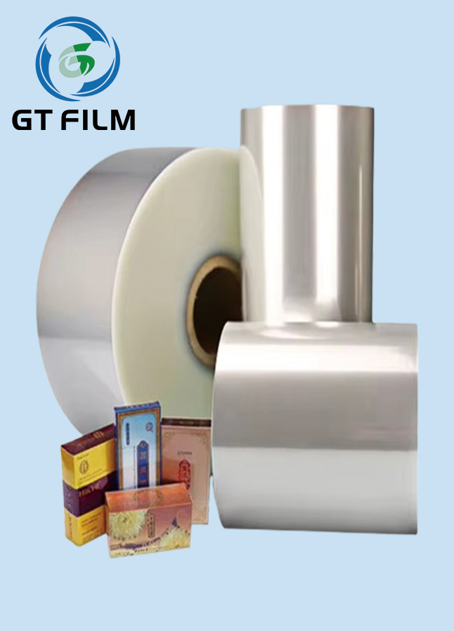 Glossy Thermal Lamination BOPP Film for Paper Printing