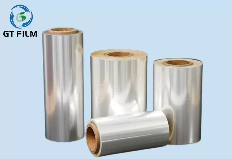 GT-G Chinese glossy transparent BOPP plastic film for packaging