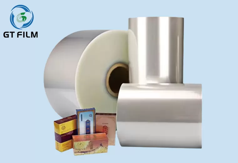 Recycle Shrink Film Cosmetic Box BOPP Smoke Film Material