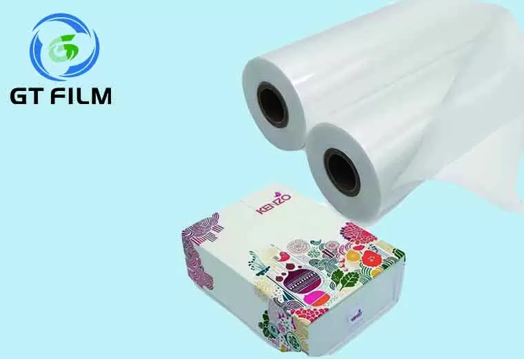 Bopp Lamination Film Glossy Roll And Bopp Lamination Film For Printing And Packing