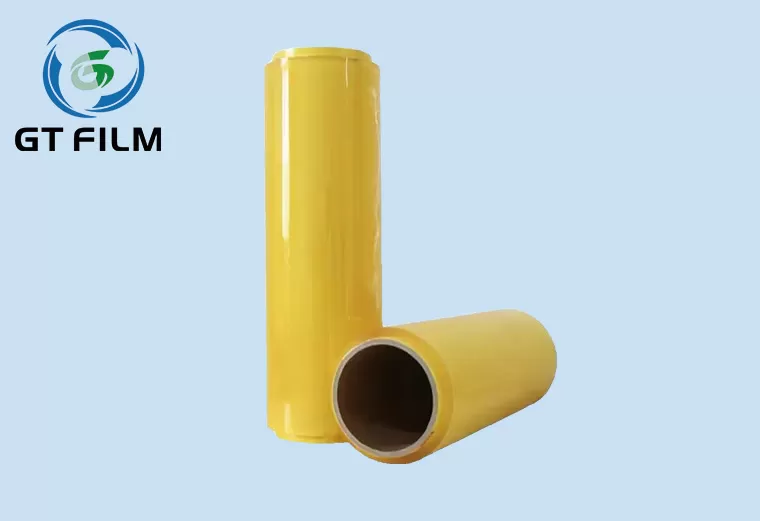 Food grade PVC cling film food cling wrap stretch film plastic wrap jumbo roll food wrapping film