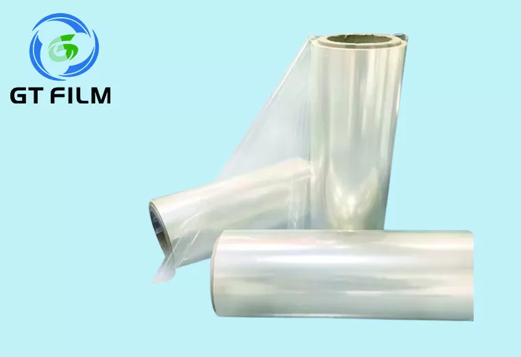 Gloss 22mic BOPP thermal lamination film 27mic custom thickness for printed paper protection