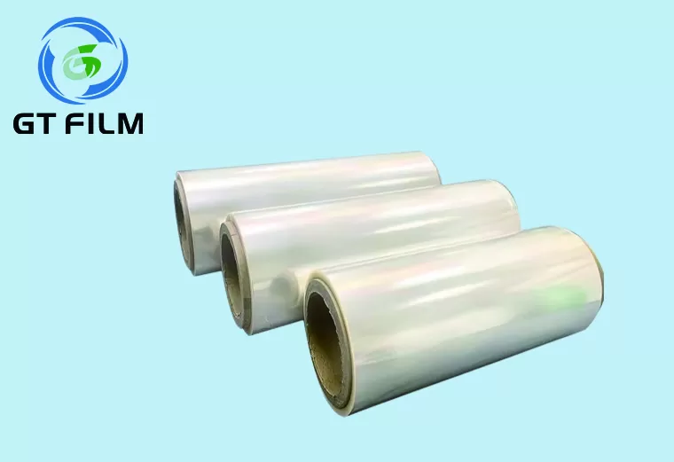 Gloss 22mic BOPP thermal lamination film 27mic custom thickness for printed paper protection