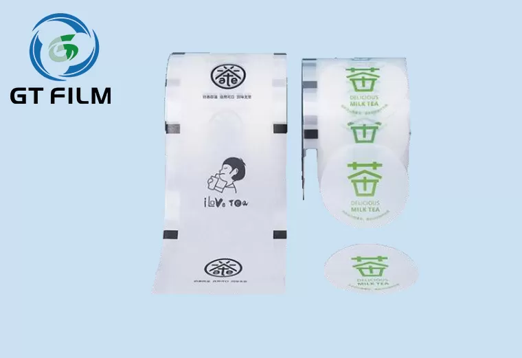 BOPP Printing Custom BOPP single/double sided heat seal film clear plastic bag Cut BOPP roll film