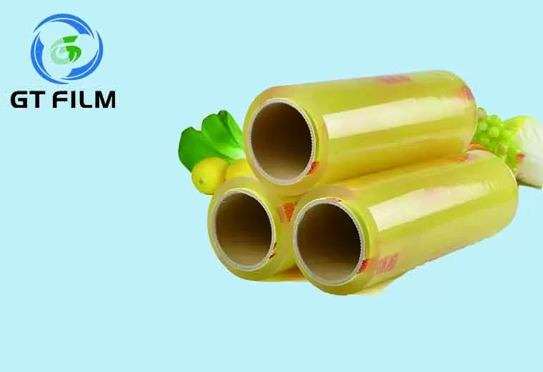 Transparent Biodegradable PVC Cling Film Food Wrapping Stretch Film