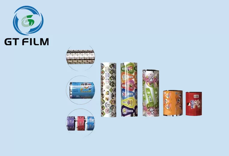 Custom Printed PET Heat Sealable Film PET Laminating Film Roll for Food