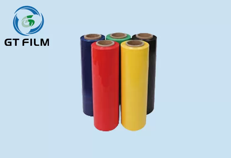 Multicolor Food Packaging Bags PVC Cling Film Wrapper